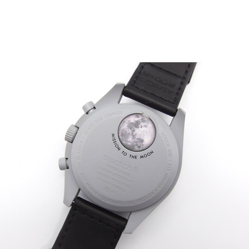 OMEGA オメガ/ミッショントゥザムーン/スウォッチ/SO33M102-108//130********/Aランク/04