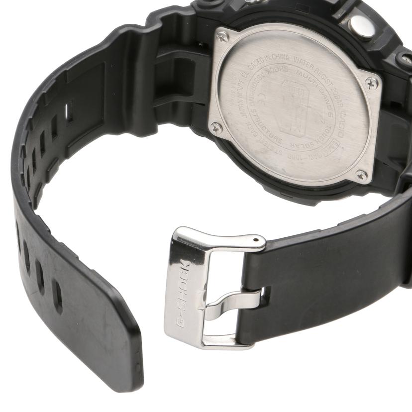 CASIO カシオ/G-SHOCK/デジアナウォッチ/電波ソーラー/ブラック/GAW-100B-1AJF//003*****/ABランク/18