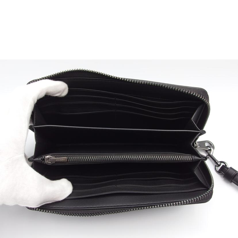 COACH コーチ/ロングジップアラウンドウォレット/シグネチャーキャンバス/CW778//D25**/Aランク/04