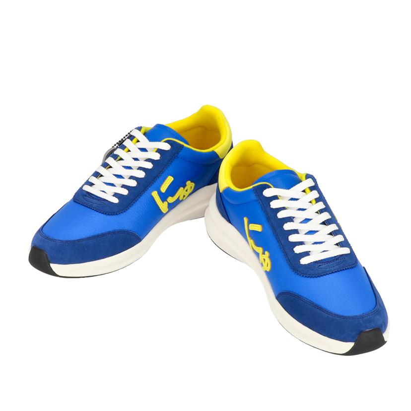 SANGACIO サンガッチョ/にゅ スニーカーBL/YE/ //Aランク/85