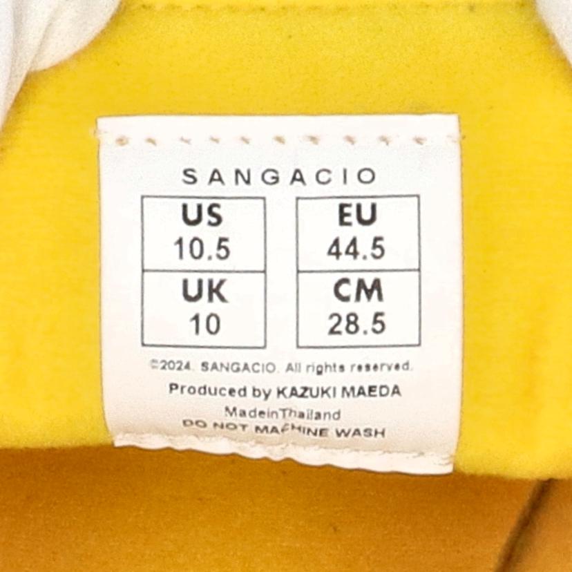 SANGACIO サンガッチョ/にゅ スニーカーBL/YE/ //Aランク/85