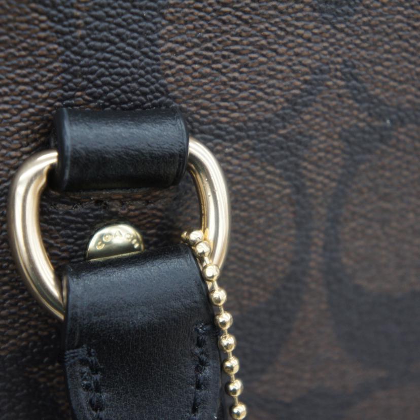 COACH コーチ/PVCシグネチャー/トートバッグ/F79609//H21**/Aランク/18