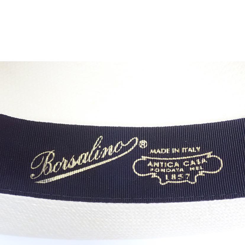 Borsarino ボルサリーノ /◇パナマハット/エクストラ・ファイン/140339-0006//Aランク/62