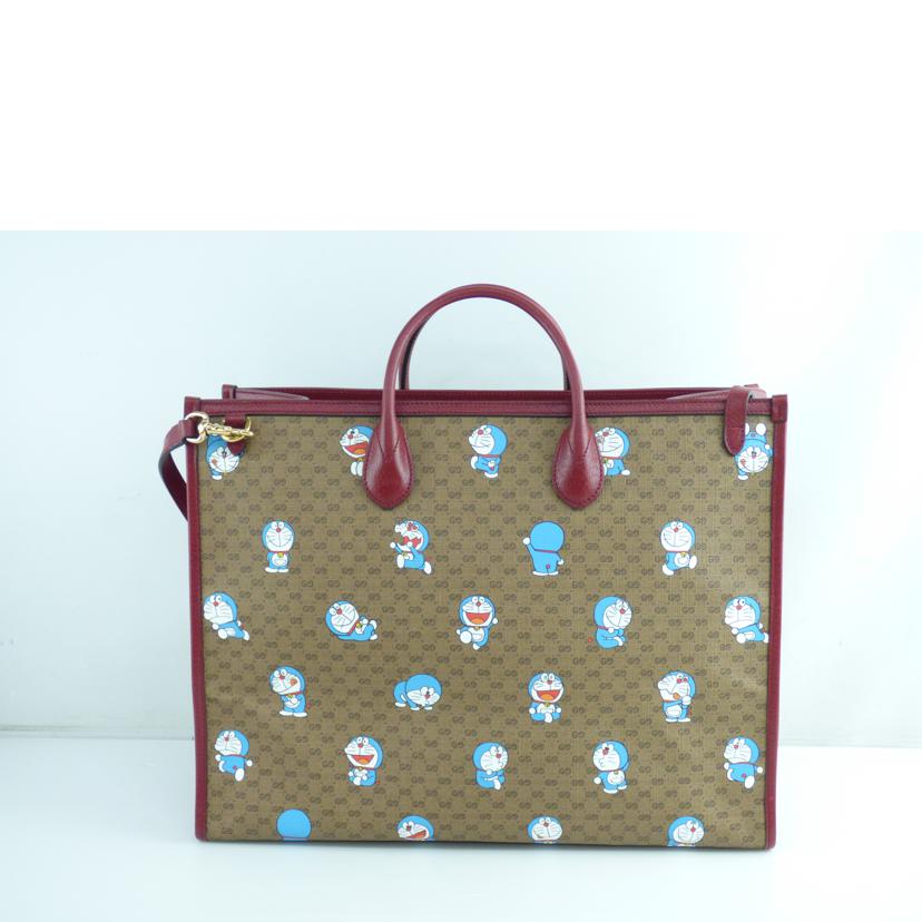 GUCCI グッチ/ドラえもんGGスプリームトート/653952//525***/Aランク/64