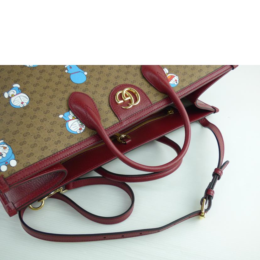 GUCCI グッチ/ドラえもんGGスプリームトート/653952//525***/Aランク/64