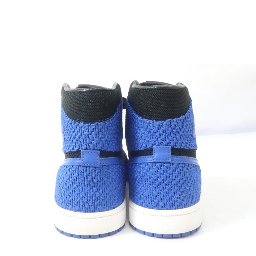 NIKE ナイキ/AIR JORDAN 1RETRO エアジョーダン1 レトロ ハイ フライニット ロイヤル 28.0cm ブラック×ブルー/919704-006//Bランク/65