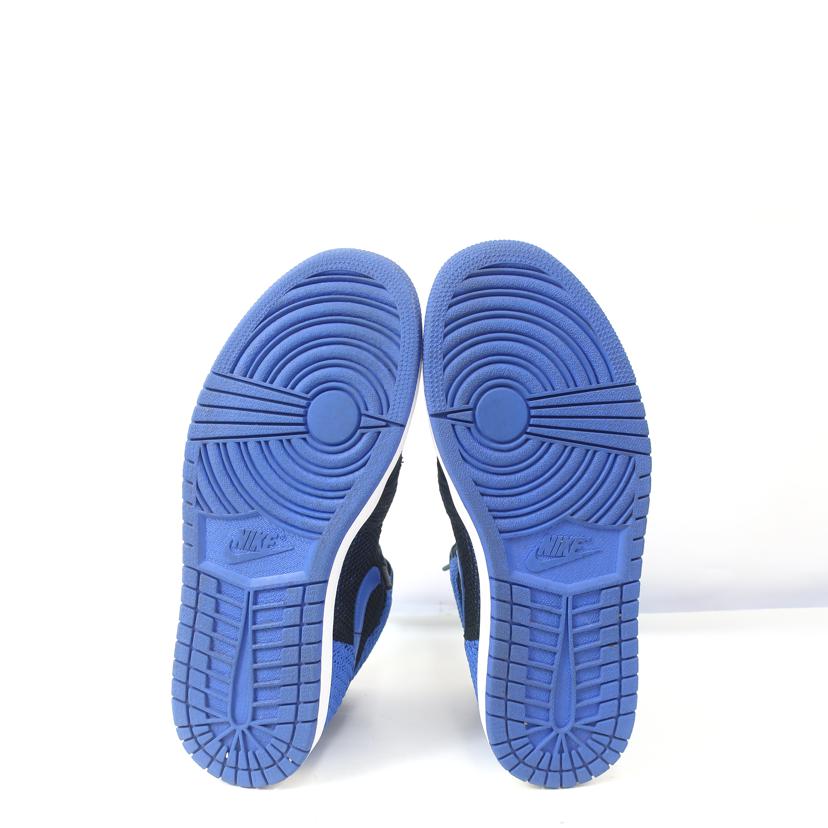 NIKE ナイキ/AIR JORDAN 1RETRO エアジョーダン1 レトロ ハイ フライニット ロイヤル 28.0cm ブラック×ブルー/919704-006//Bランク/65