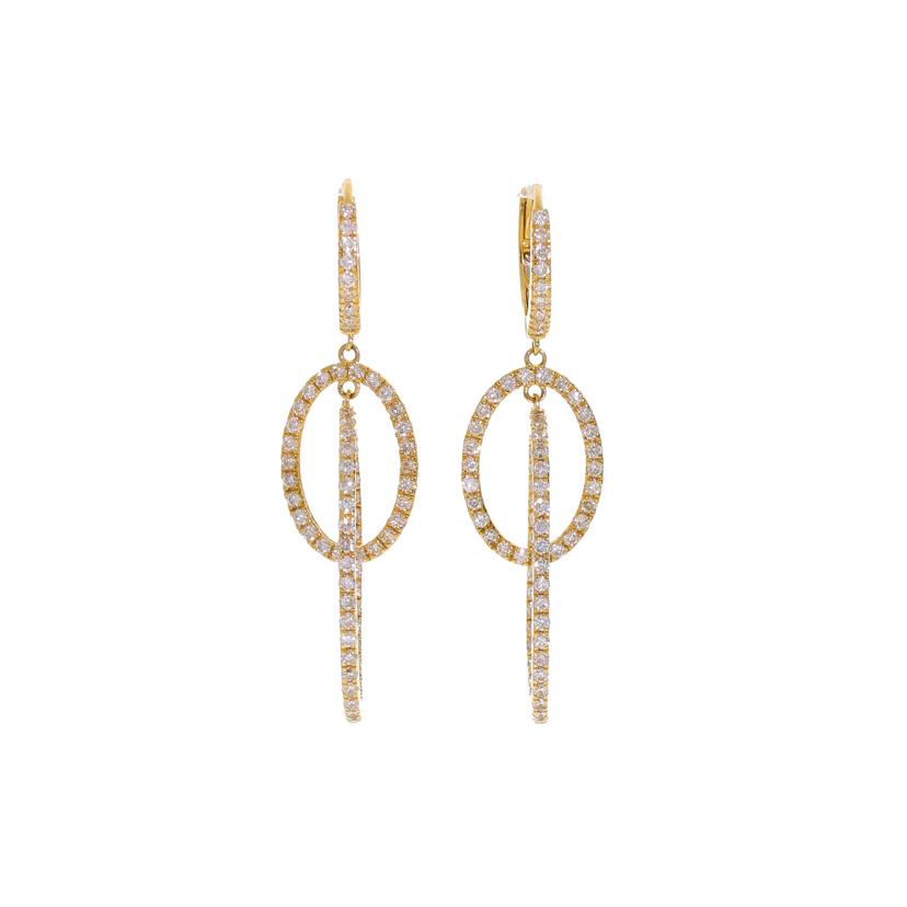 K18ダイヤピス0.52×2//ABランク/69