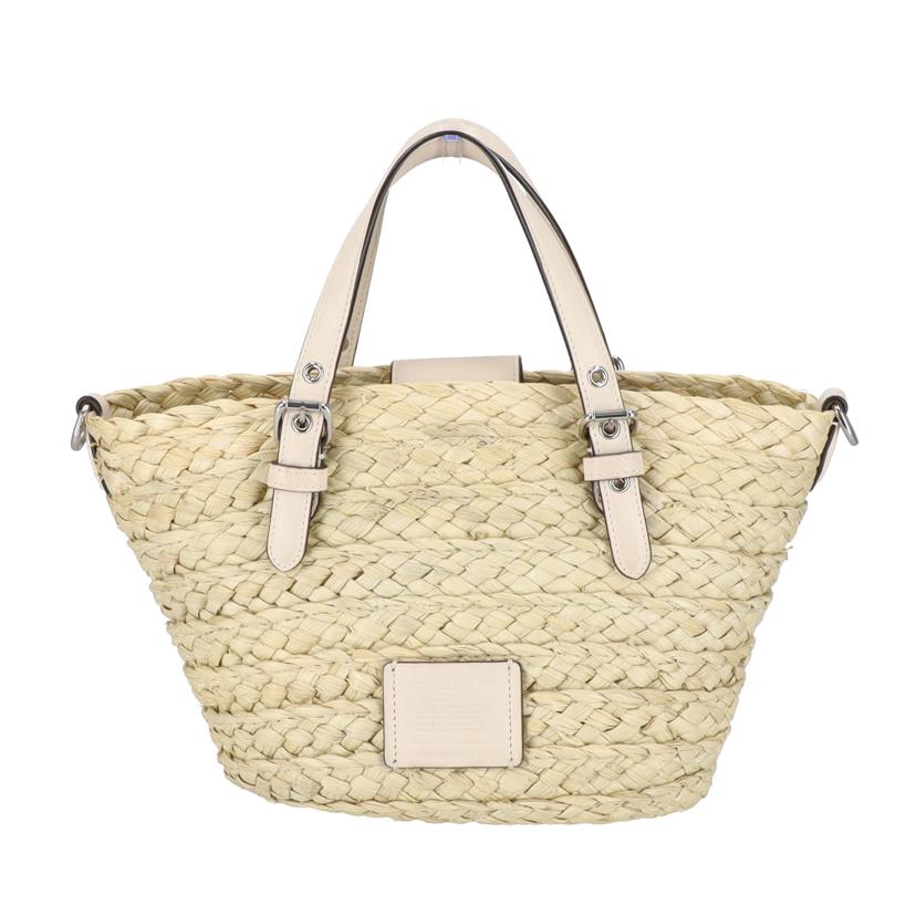 COACH/スモールトート2WAYストローバッグ/CJ519//B23***/ABランク/85