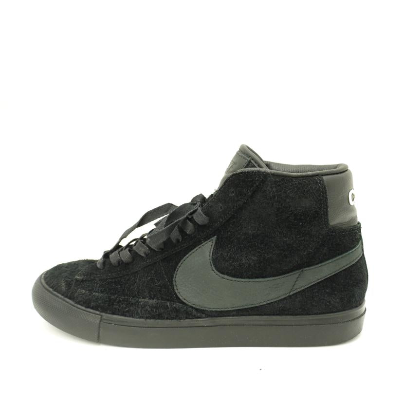 NIKE×COMME des GARCONS ナイキ×コムデギャルソンブラック/ブレイザーHI BLACK COMME des GARCONS/704571-001//Aランク/69