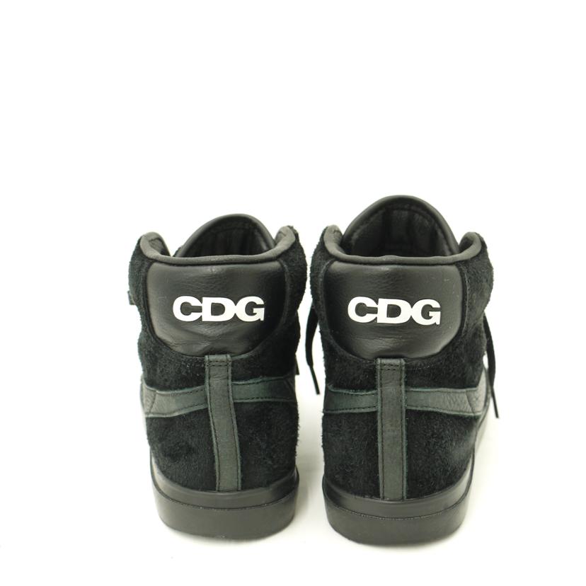 NIKE×COMME des GARCONS ナイキ×コムデギャルソンブラック/ブレイザーHI BLACK COMME des GARCONS/704571-001//Aランク/69
