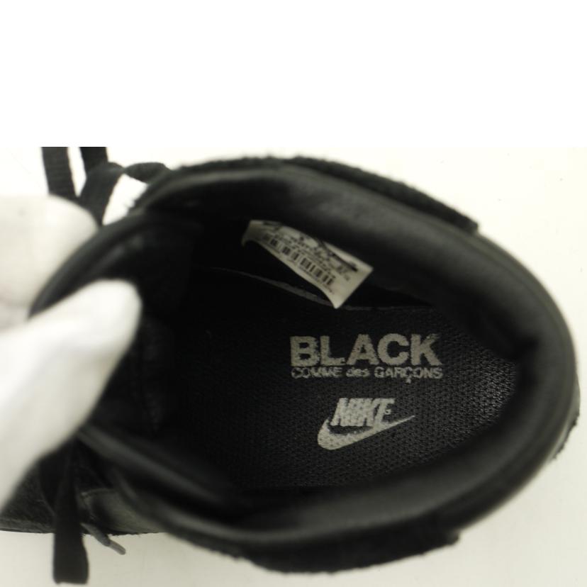 NIKE×COMME des GARCONS ナイキ×コムデギャルソンブラック/ブレイザーHI BLACK COMME des GARCONS/704571-001//Aランク/69