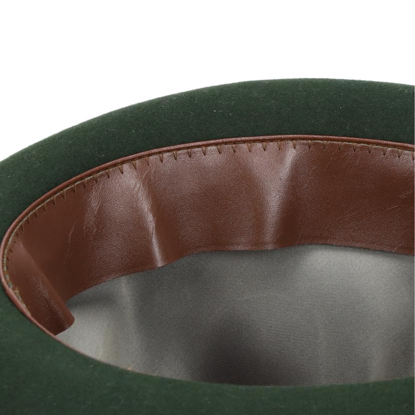 Borsalino ボルサリーノ/ボルサリーノ/ラビットファー/ハット/深緑//Aランク/06