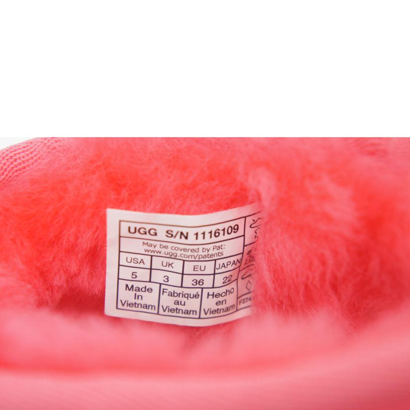 UGG アグ/クラシック ウルトラ ミニ ムートンブーツ/22.0cm/ピンク/1116109//SAランク/01