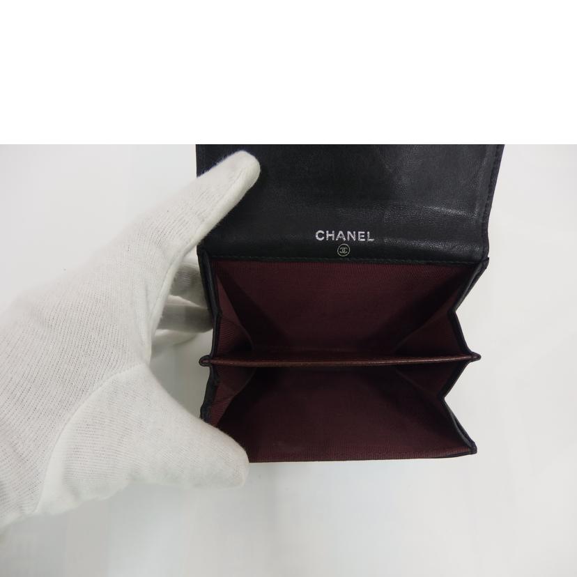 CHANEL シャネル/マトラッセコンパクトウォレット//107*****/Bランク/82