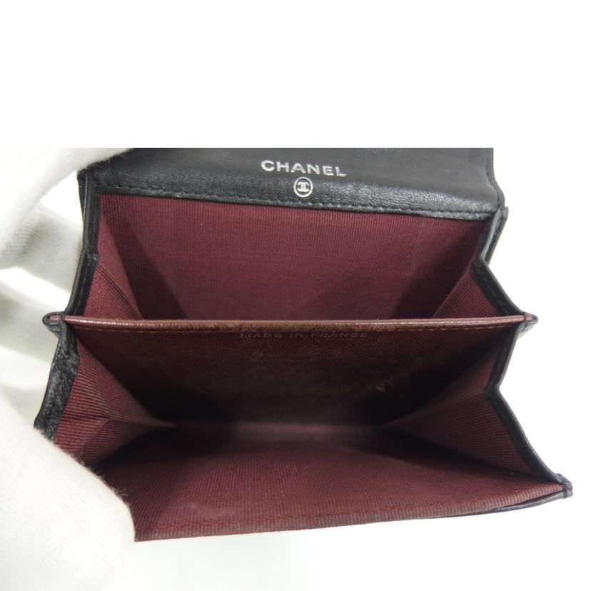 CHANEL シャネル/マトラッセコンパクトウォレット//107*****/Bランク/82