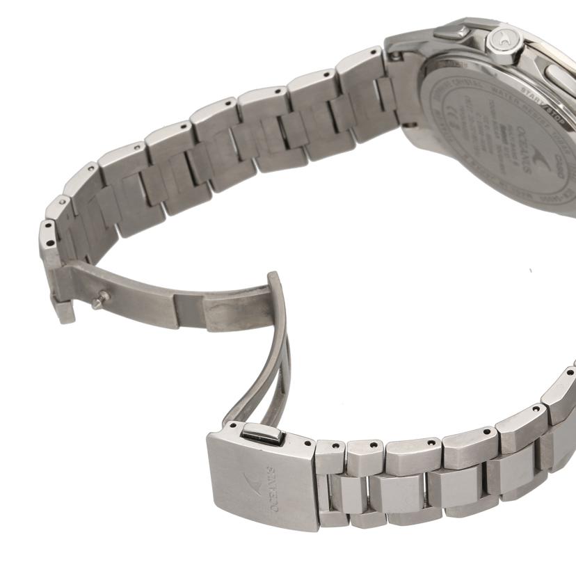 CASIO カシオ/オシアナス・マンタ/メンズ/電波ソーラー/OCW-S4000-1AJF//BBQ****/Bランク/40