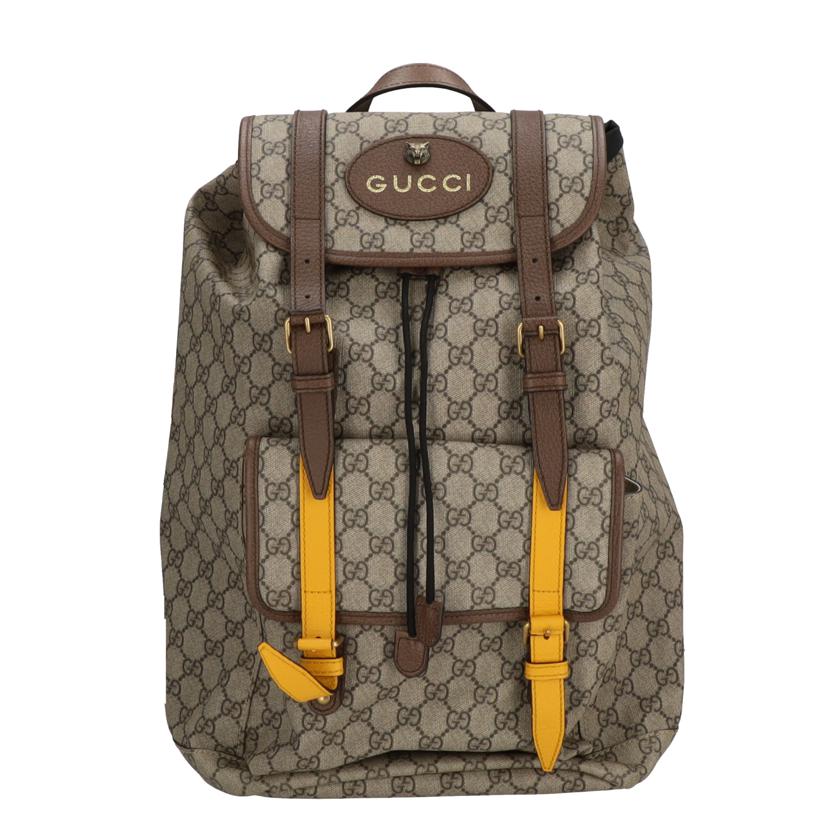 GUCCI グッチ/GGスプリームシェリーラインタイガーバックパック/473869//213***/ABランク/85