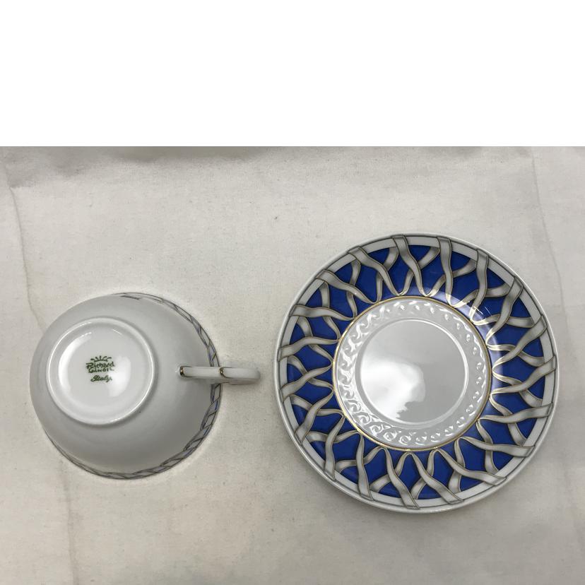 Richard Ginori リチャードジノリ/FIOCCO GRACE フィオッコグレース カップ&ソーサー ペア//ABランク/51