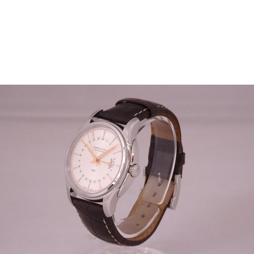 HAMILTON ハミルトン/ジャズマスタートラベラーGMT/レザー/自動巻き/H325850//Bランク/76