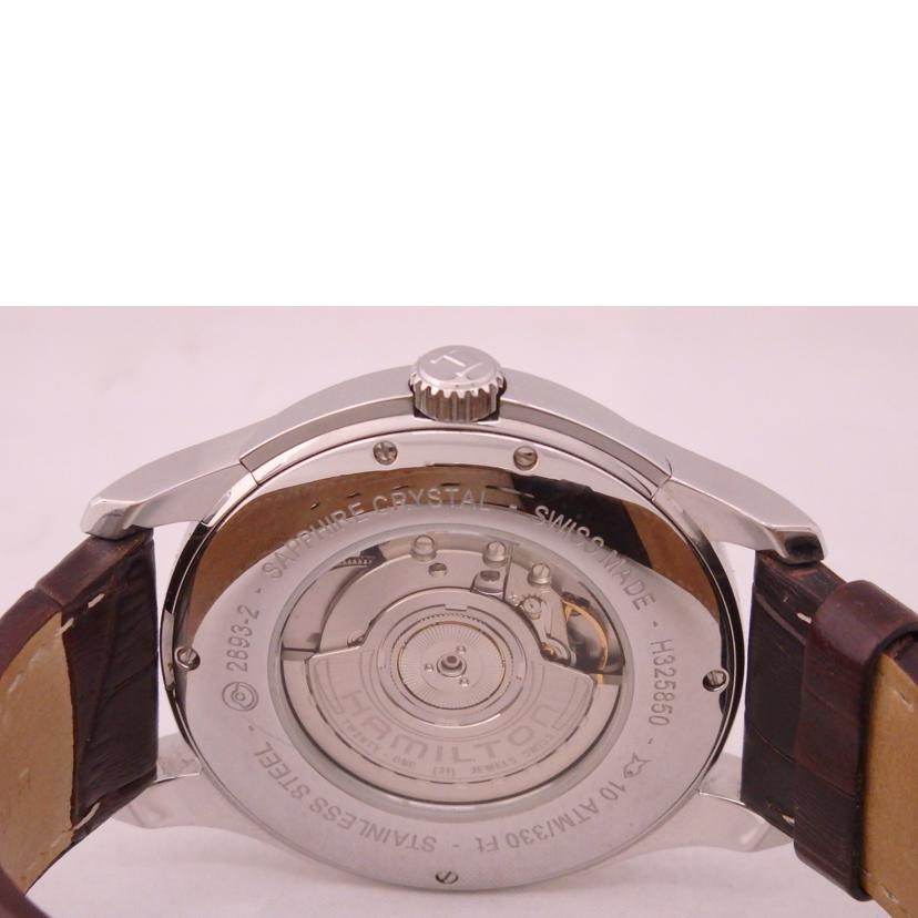 HAMILTON ハミルトン/ジャズマスタートラベラーGMT/レザー/自動巻き/H325850//Bランク/76