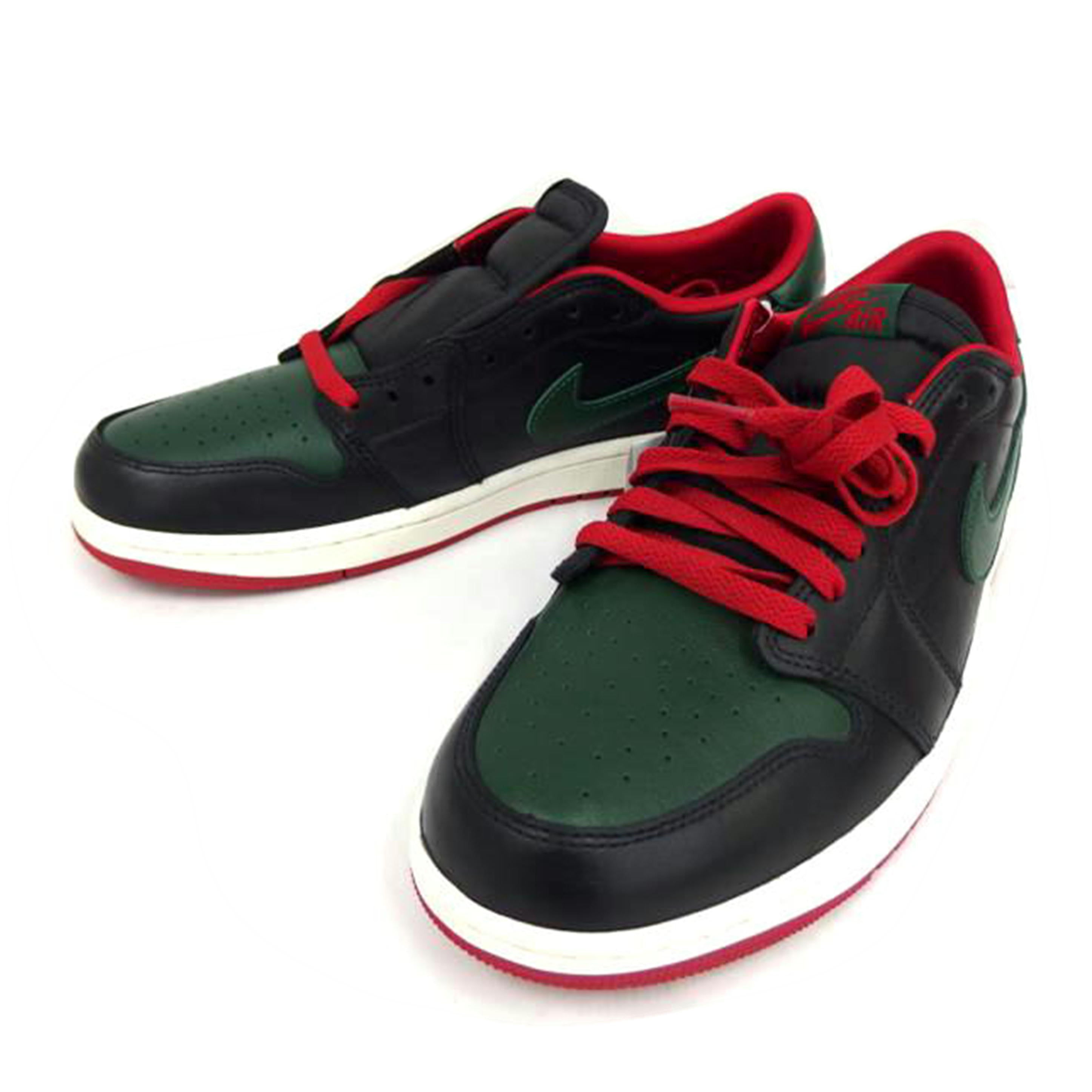NIKE/AJ1 RETRO LOW Black and Gorge Green/CZ0775-036//SAランク/82