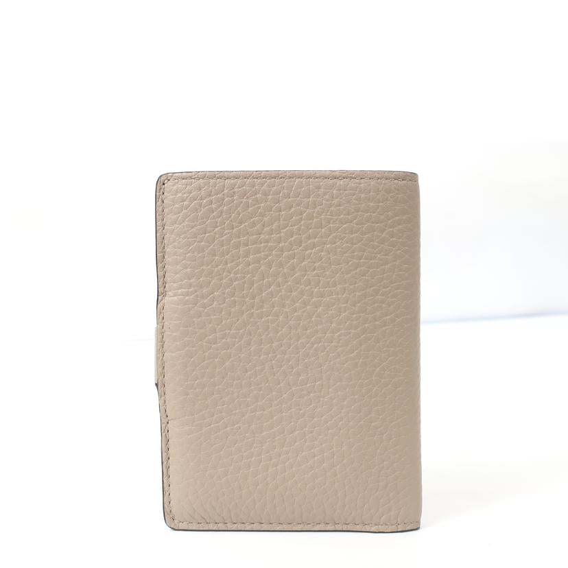 LOUIS VUITTON ルイ・ヴィトン/ヴェルティカル ウォレット コンパクト 二つ折り財布 ベージュ/M82198//ICタ**/ABランク/65