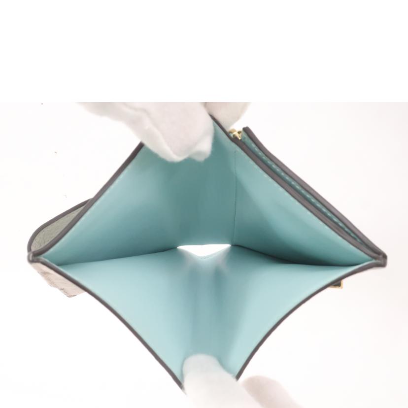 LOUIS VUITTON ルイ・ヴィトン/ヴェルティカル ウォレット コンパクト 二つ折り財布 ベージュ/M82198//ICタ**/ABランク/65