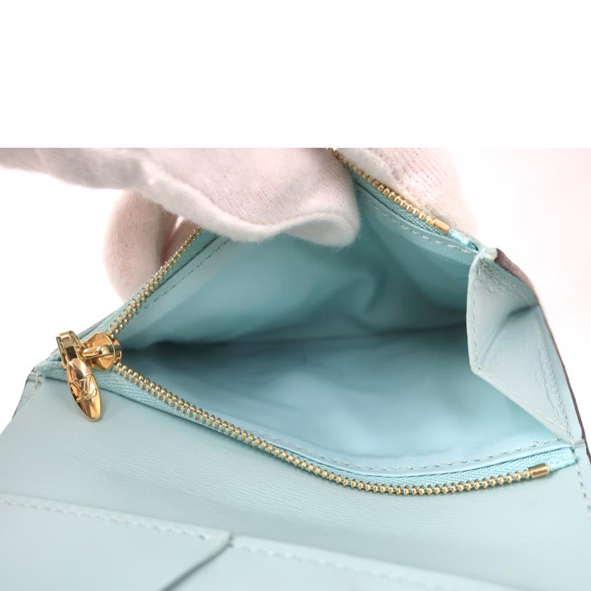 LOUIS VUITTON ルイ・ヴィトン/ヴェルティカル ウォレット コンパクト 二つ折り財布 ベージュ/M82198//ICタ**/ABランク/65