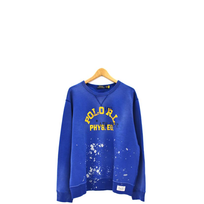 RALPH LAUREN ラルフローレン/スプラッシュプリントトレーナー//SAランク/75