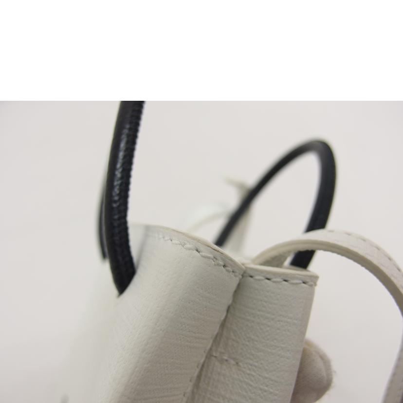BALENCIAGA バレンシアガ/ショッピングフォンフォルダー2WAYバッグ/ホワイト/59386//Aランク/04