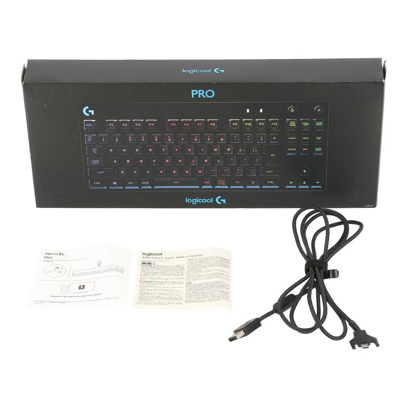 Logicool ロジクール /ゲーミングキーボード/G-PKB-001//1743MR0D72F9/Bランク/77