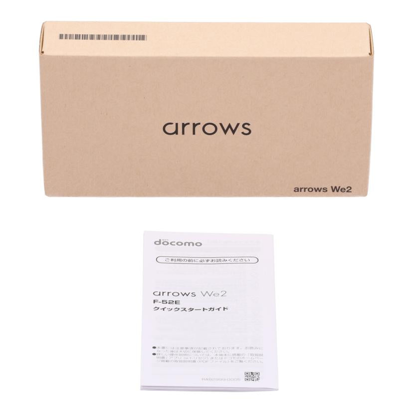 FUJITSU docomo 富士通 フジツウ /スマートフォン/arrows We2/F-52E//MN795LSWJF1Z4LMN/Aランク/85