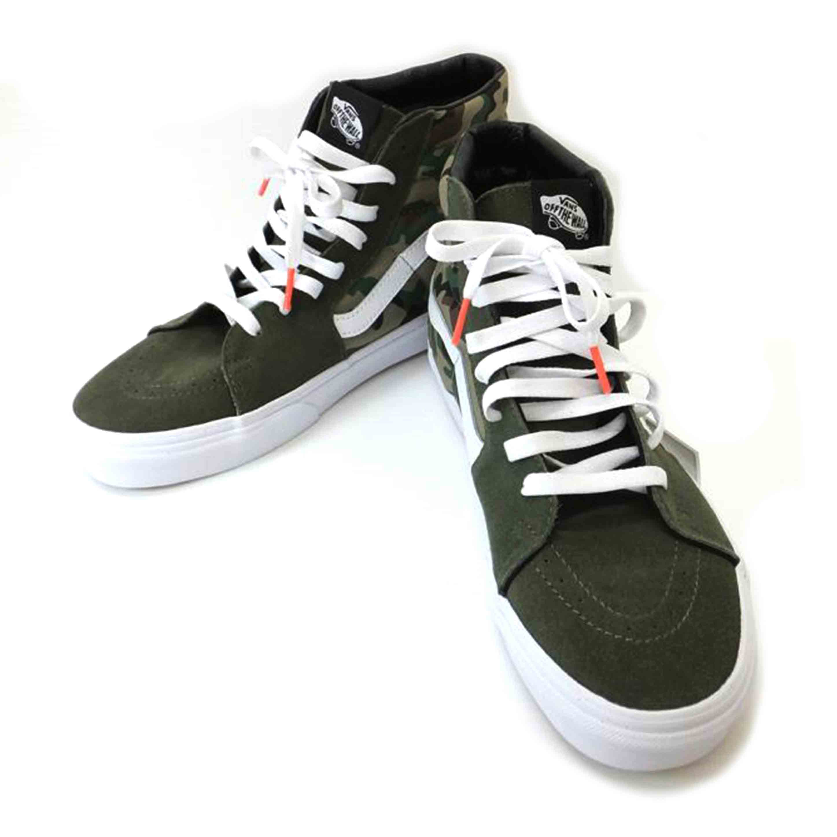 VANS バンズ/カモフラハイカットスニーカー/VN0005U9Y33//Aランク/88