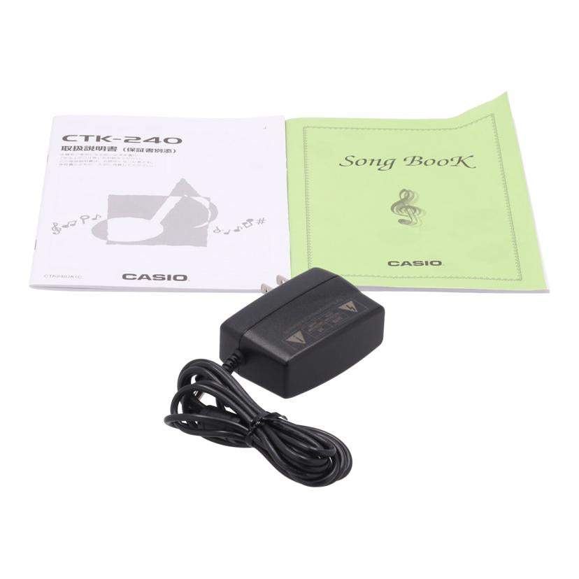 CASIO カシオ /ポータブルキーボード/Casiotone/CTK-240//819BDS189107762/Bランク/70