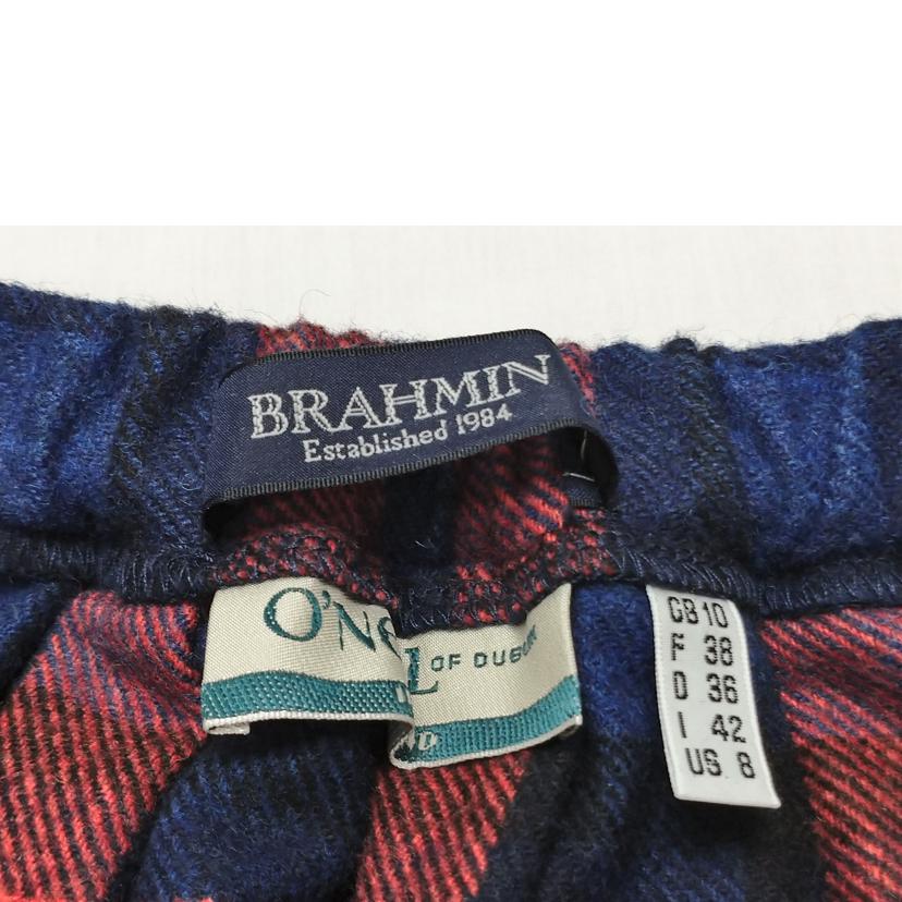 BRAHMIN/BRAHMIN O'NEIL OF DUBLIN チェックスカート//ABランク/52