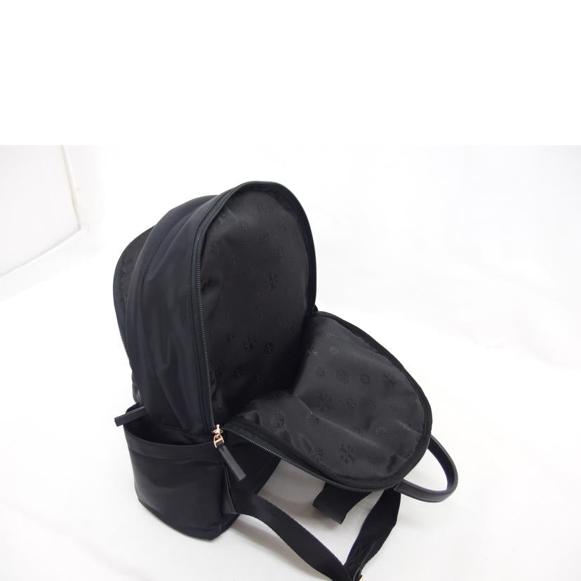 TORY BURCH トリーバーチ/ELLA/ナイロンバックパック/リュック/ブラック//Aランク/04