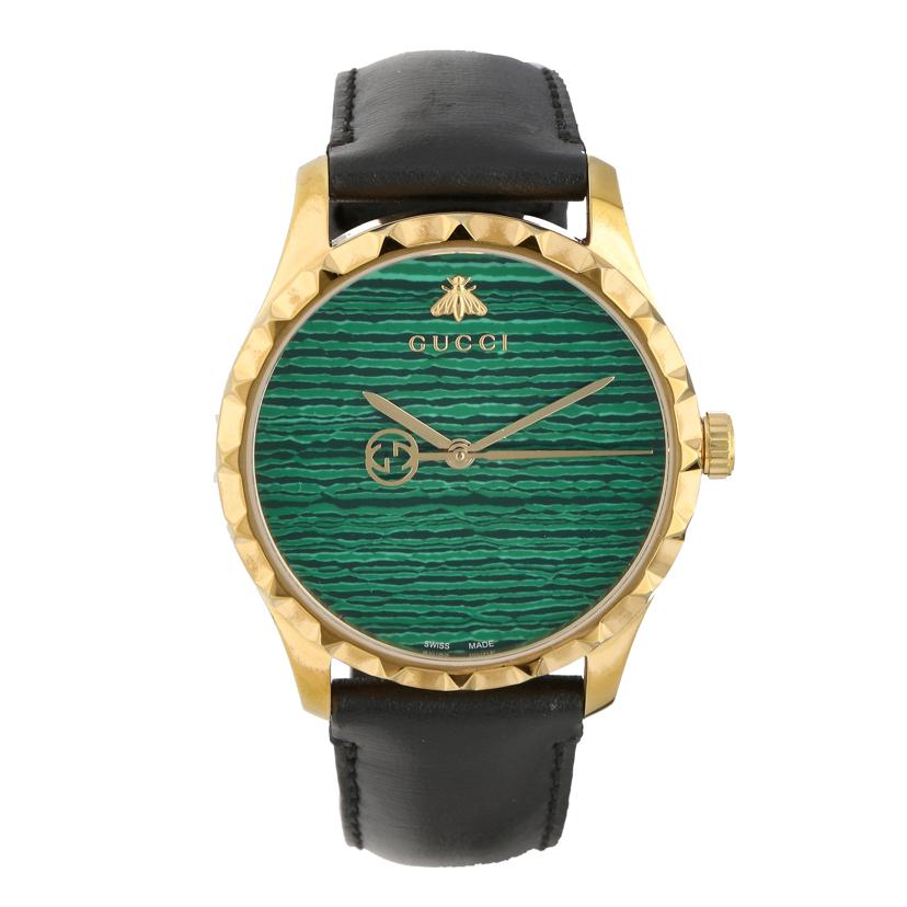 GUCCI グッチ/Gタイムレス・グリーン/メンズ/クオーツ/YA126463A//176*****/Aランク/92