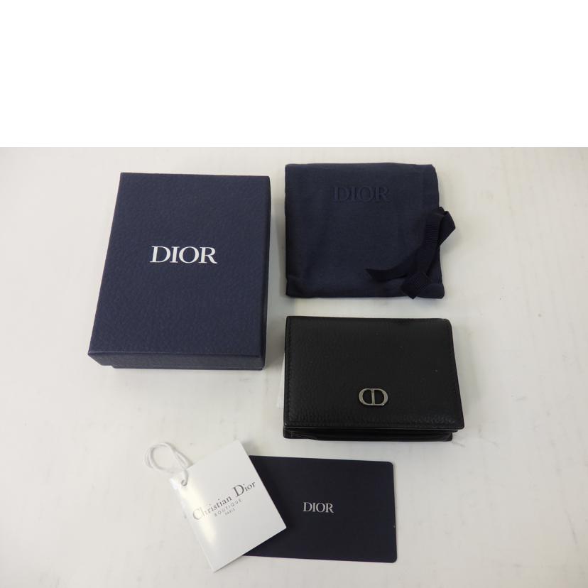 Christian Dior クリスチャンディオール/ビジネスカードホルダー/カードケース/黒/2ESCH136CDI//10-*******/Bランク/84