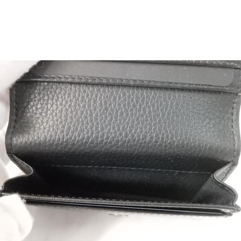 Christian Dior クリスチャンディオール/ビジネスカードホルダー/カードケース/黒/2ESCH136CDI//10-*******/Bランク/84