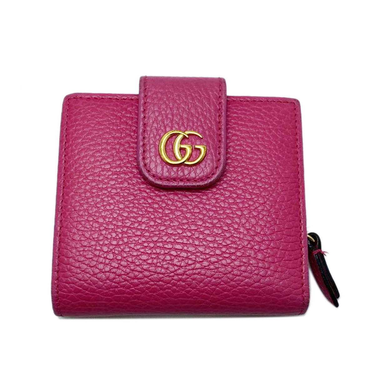 GUCCI グッチ/GGマーモント二つ折り財布/523193//Bランク/52