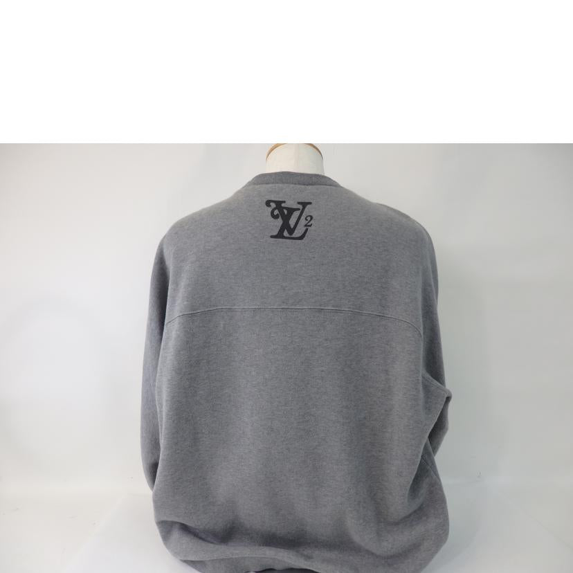 LV ルイヴィトン/スクエアードLVクルーネック/スウェット・トレーナー/グレー/RM202M UYR HJY13W//ABランク/84