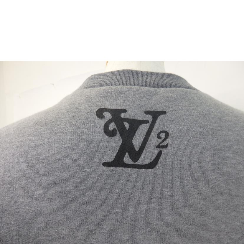 LV ルイヴィトン/スクエアードLVクルーネック/スウェット・トレーナー/グレー/RM202M UYR HJY13W//ABランク/84