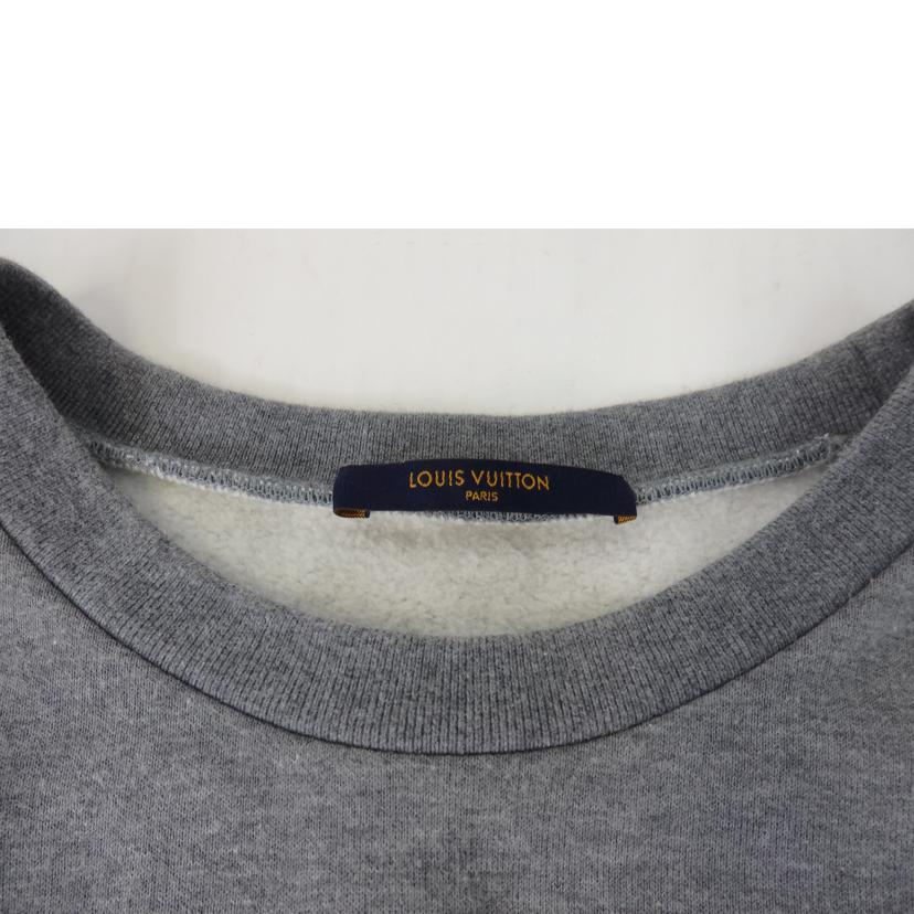 LV ルイヴィトン/スクエアードLVクルーネック/スウェット・トレーナー/グレー/RM202M UYR HJY13W//ABランク/84