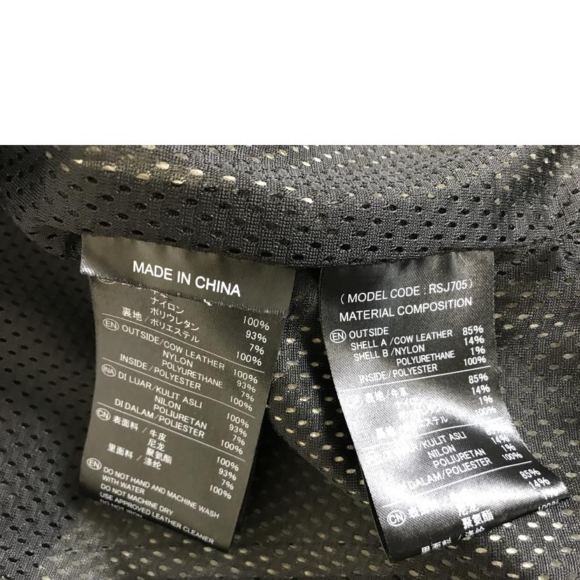 RS TAICHI アールエスタイチ/ブロンクスレザーオールシーズンジャケット/RSJ705//ABランク/51