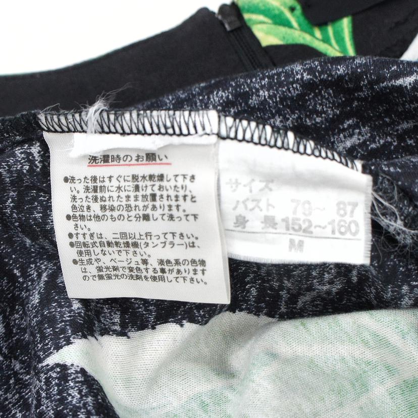 LEONARD レオナール/花柄カットソー/7分袖/ブラック//サイズ M/Bランク/05