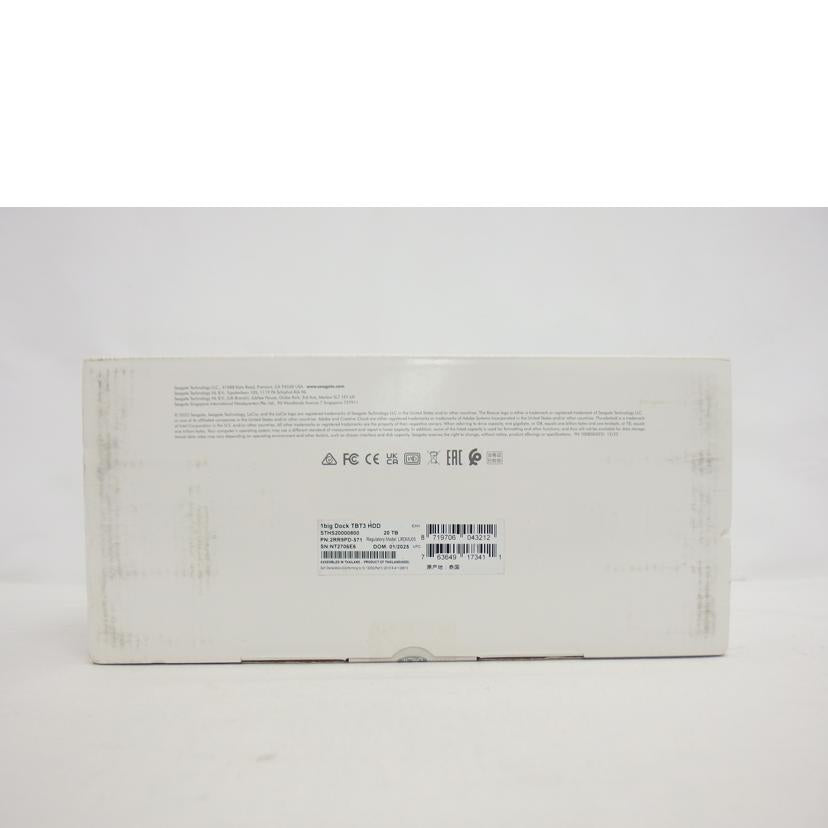 LACIE ラシー/外付けHDD/20TB/STHS200000800//NT2706E6/SAランク/04