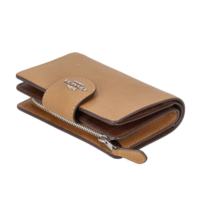 COACH コーチ/二つ折り財布/ライトサドル/6390//M23**/ABランク/06