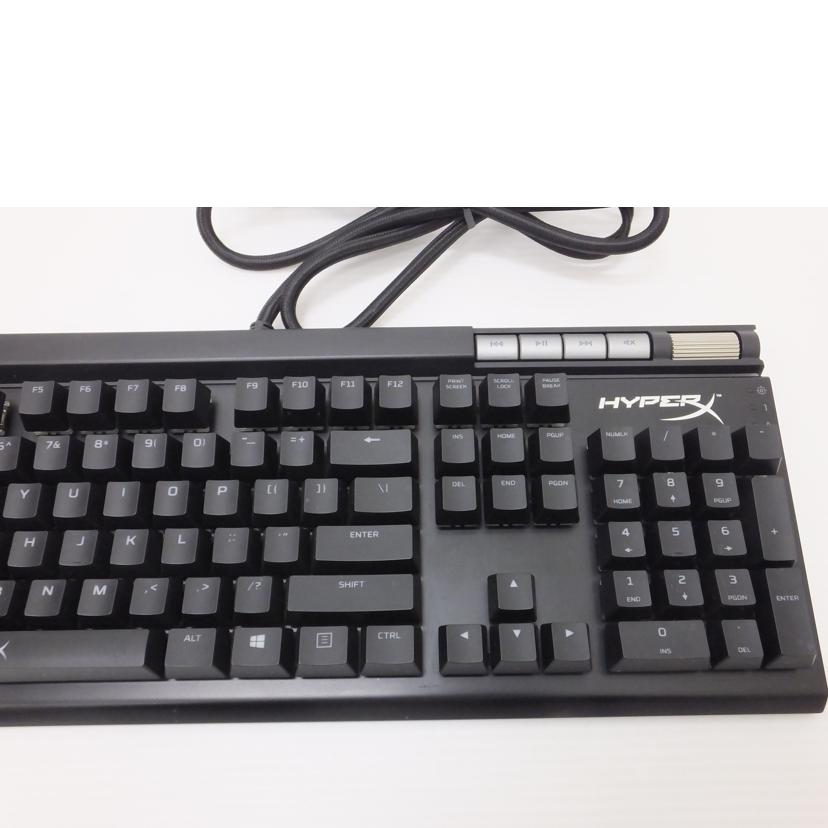 HYPERX ハイパーX/AlloyEliteRGB/キーボード/HX-KB2BR2-US/R1//PR0000058EB/Bランク/88