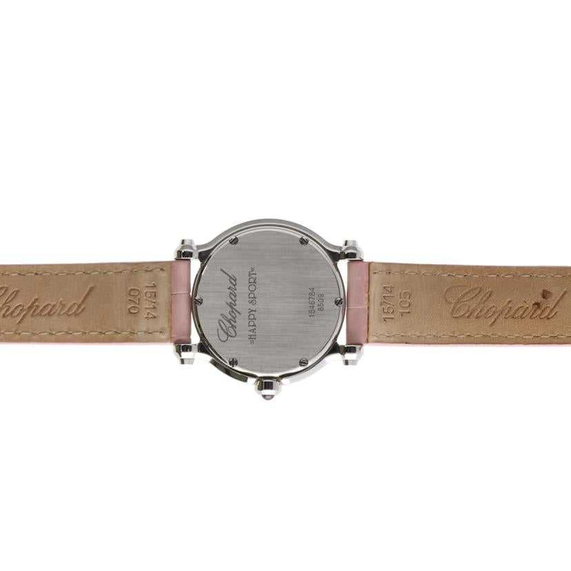 Chopard ショパール/ハッピースポーツ3Pダイヤ/ホワイトシェル/クォーツ/8509//154****/ABランク/75